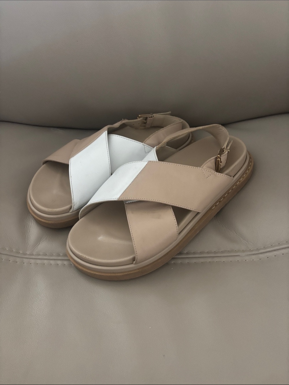 Alohas Marshmallow BiColor Sandals